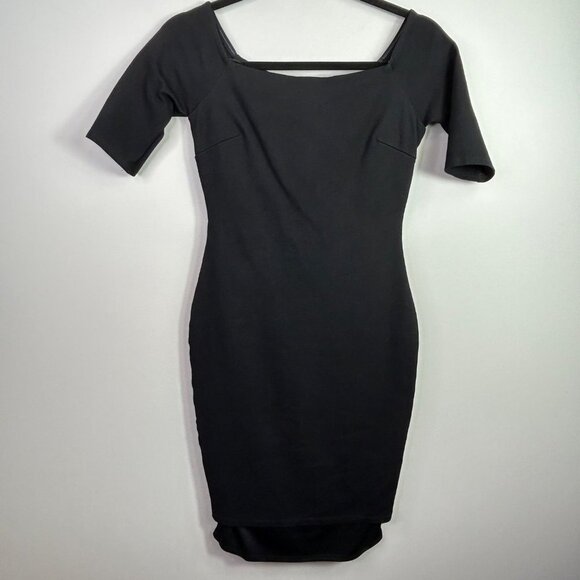 Lulus off the shoulder midi black formal dress size small‎ - Picture 1 of 10